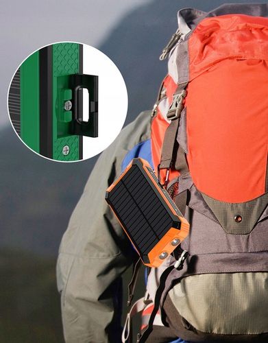 POWERBANK SOLAR 20000mah INDUKCJA LATARKA 6xUSB na Arena.pl