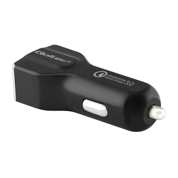 Qoltec Ładowarka samochodowa | Qualcomm QuickCharge 3.0 | 12-24V | 3A | USB zdjęcie 4