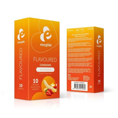 Easyglide - Flavored Condoms 10 Pcs na Arena.pl