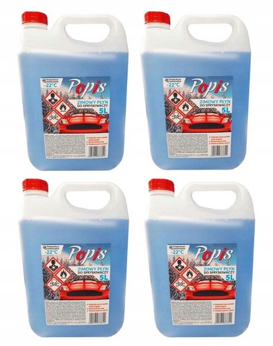 PŁYN DO SPRYSKIWACZY ZIMOWY -22° C 4x5L na Arena.pl