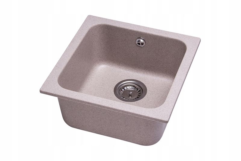 ZLEW ZLEWOZMYWAK GRANIT 8 kolorów 40x40 + SYFON zdjęcie 7