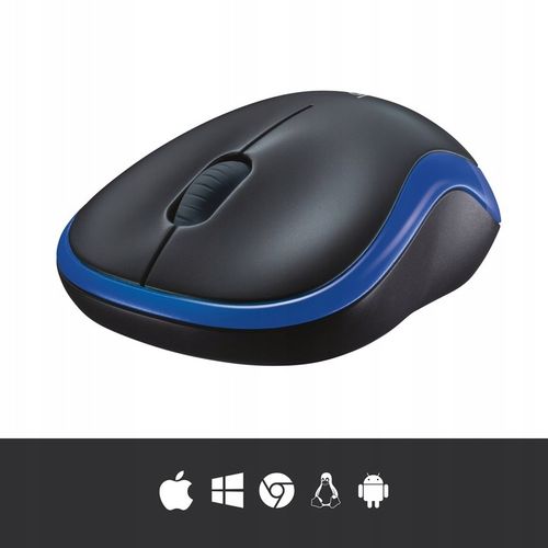 Mysz bezprzewodowa Logitech M185 910-002236 (optyczna; 1000 DPI; kolor na Arena.pl