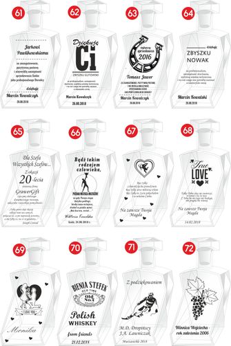 Karafka Podziękowanie dla Taty Brata Świadkowi na Arena.pl