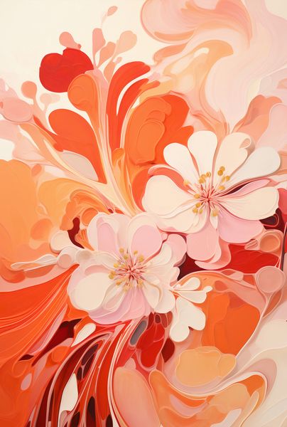 Plakat 68x101cm Taniec Kwiatów zdjęcie 1