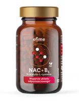 EkaMedica Efime NAC N-acetylo-L-cysteina i Witamina B6 60 kapsułek