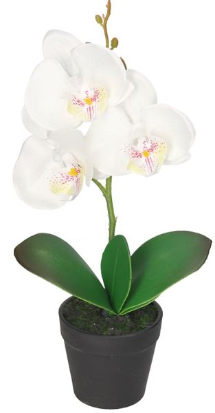 STORCZYK ORCHIDEA SZTUCZNE KWIATY W DONICZCE zdjęcie 1