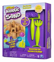 KINETIC SAND ZESTAW PLAŻOWY DZIEŃ NA PLAŻY ZAMEK AKCESORIA
