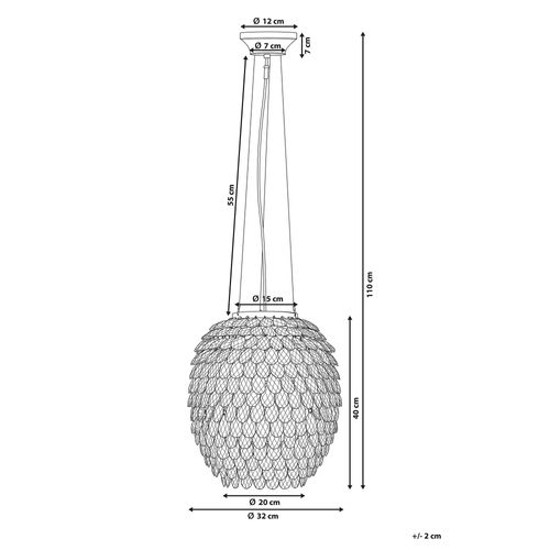 Lampa wisząca kryształowa SAUER na Arena.pl