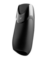masturbator satisfyer men vibration+ z wibracją i aplikacją czarny