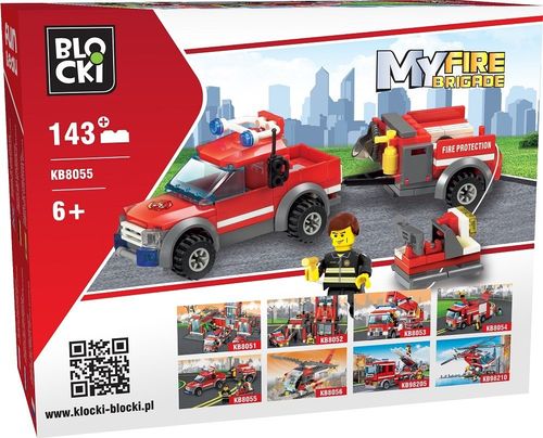 Klocki Blocki MyFire Auto z Przyczepą 143 e na Arena.pl