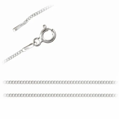 DELIKATNY SREBRNY ŁAŃCUSZEK PANCERKA SREBRO 55CM na Arena.pl