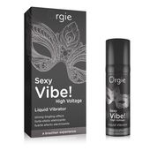 żel sexy vibe! high voltage   liquid vibrator   15 ml