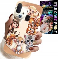 ETUI DO SAMSUNG GALAXY A20E - PLECKI DLA DZIECI W ZWIERZĘTA LEŚNE CASE