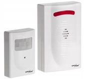 Bezprzewodowy Alarm z Czujnikiem Ruchu PIR 120m IP44 GreenBlue GB3400