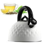 KADAX Czajnik Stalowy 2,5L indukcja Gaz Gwizdek Z Uchwytem Tradycyjny