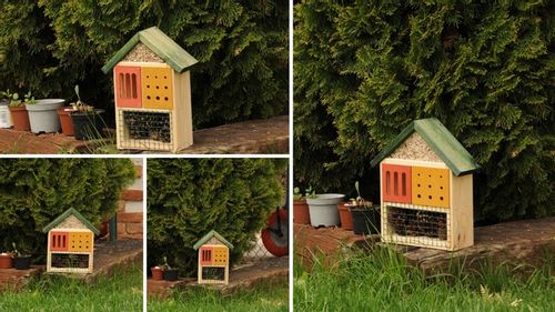 Hotele dla owadów Hotel dla owadów Domek dla owadów domki budka dla owadów na Arena.pl