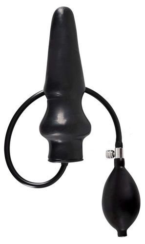 Lateksowy Pompowany Plug Analny Powiększany 20Cm na Arena.pl