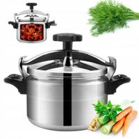 2 x Szybkowar 25 L garnek ciśnieniowy aluminiowy duży gar Scheffler