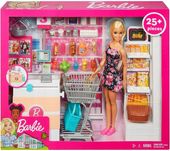 LALKA BARBIE SKLEP SUPERMARKET zestaw z lalką FRP01