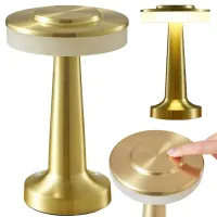 Lampka nocna stołowa dotykowa 3 stopniowa wysoka bezprzewodowa usb