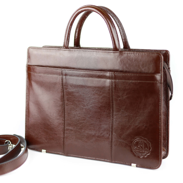 522 Dyplomatka damska - jasny brąz KEMER zdjęcie 1