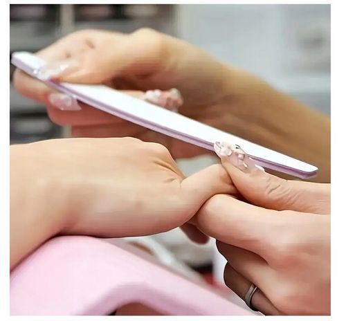 PILNIK DO PAZNOKCI DWUSTRONNY ŁÓDKA 100/180 50szt ZESTAW MANICURE PEDICURE na Arena.pl