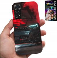 ETUI DO XIAOMI NOTE 11 PRO - SPORTOWE SAMOCHODY, CAR AUTA FAN + SZKŁO