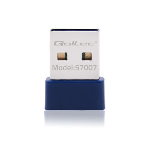 Qoltec Bezprzewodowy mini adapter WiFi Standard N | BT 4.0 USB na Arena.pl