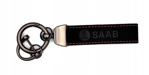 SAAB BRELOK samochodowy SAAB BRELOCZEK do kluczy + pudełko na prezent na Arena.pl