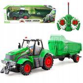 traktor z przyczepą zdalnie sterowany akumulator ładowarka 9877-14