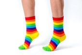 SKARPETKI Skarpety TĘCZOWE LGBT Tęcza UNISEX