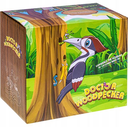 DZIĘCIOŁ ŁAPIE OWADY NR:8304 na Arena.pl