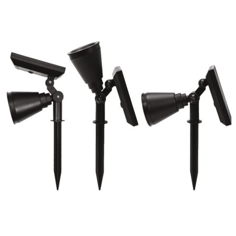 LAMPA WBIJANA REFLEKTOR LED 2W SOLARNY na Arena.pl