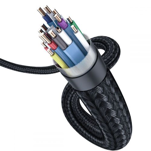BASEUS 4K HDMI TO HDMI CABLE 50CM DARK GREY na Arena.pl