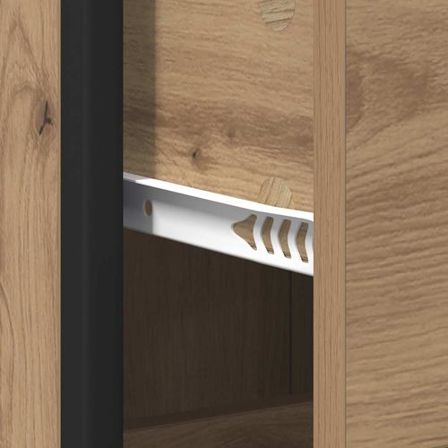 Szafka Łazienkowa z szufladą dąb artisan 35 x 37.5 x 166 cm na Arena.pl