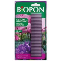 Pałeczki nawozowe nawóz do roślin kwitnących szybki efekt 30 szt BOPON