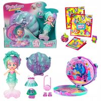Kookyloos SYRENKA Mermaid Pearl +2x Moji Pops SASZETKA lalki LALECZKI lalka