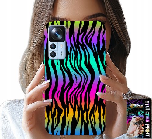 ETUI DO XIAOMI 12T / 12T PRO - ABSTRAKCYJNE KOLOROWE WZORY CASE + FOLIA na Arena.pl