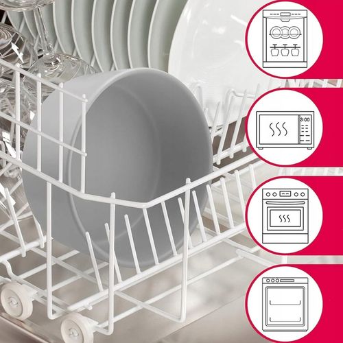 MISKA CERAMICZNA PODWÓJNA DLA PSA I KOTA 2 MISKI DREWNIANA PODSTAWA 2x400ml na Arena.pl