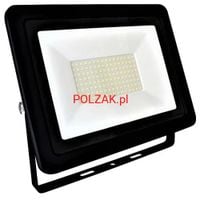 Lampa LED Halogen 100W 230V Mocny Naświetlacz budowlany 7000LM BIAŁY ZIMNY Reflektor Roboczy 6500K Światło Białe zimne SMD2835 Wodoodporna Mocna Lampa Zewnętrzna na Podwórko Wewnątrz Garaż Magazyn Hala do Remontu na Statyw Floodlight IP65 Waterproof