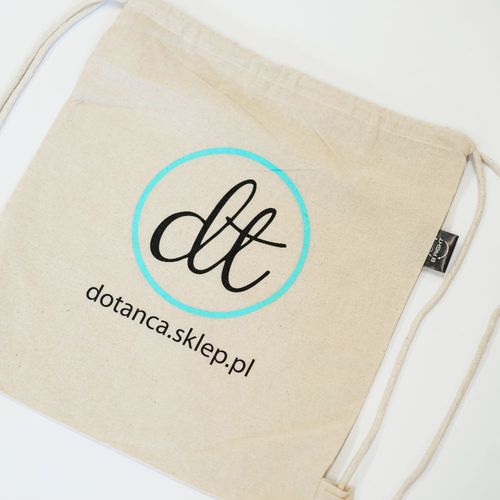 Worek na buty / plecak lniany z  recyklingu na Arena.pl