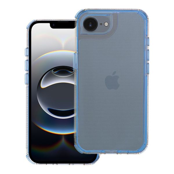Futerał MATRIX CLEAR do IPHONE 16e (SE 4 2025) niebieski zdjęcie 1