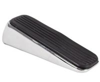 KLIN DRZWI OKIENMETAL CHROM GUMOWE WYKOŃCZENIE 12CM 4CM