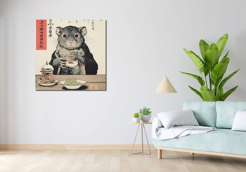 Obraz 90x90cm Kulinarne Rozważania zdjęcie 2