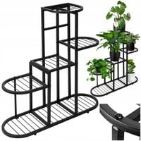 KWIETNIK METALOWY STOJAK NA KWIATY ROŚLINY STOJĄCY LOFTOWY