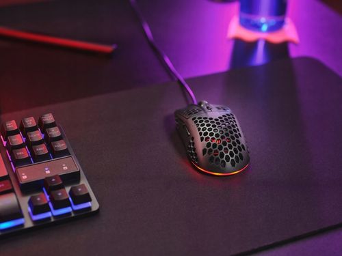 MYSZKA GAMINGOWA PRZEWODOWA ULTRA LEKKA 65g MYSZ KOMPUTEROWA DLA GRACZY LED na Arena.pl