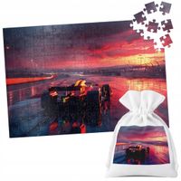 PUZZLE TRADYCYJNE - BOLID F1 WYŚCIGI SPORT - 96 el