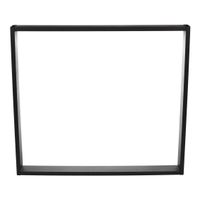 SIMPLE-6x2 Noga do stołu 60x72cm metalowa czarna x1 szt.