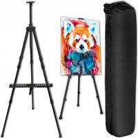 SZTALUGA MALARSKA ALUMINIOWA PLENEROWA 158CM + ETUI