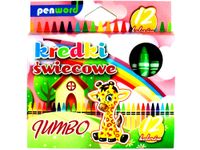 kredki świecowe 12szt. jumbo